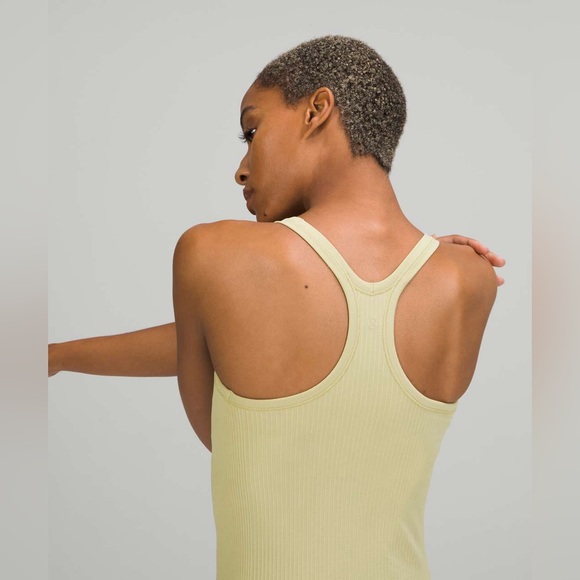 Lululemon Ebb to Street Racerback Tank Top Full Length in caprese yellow - Picture 10 of 10